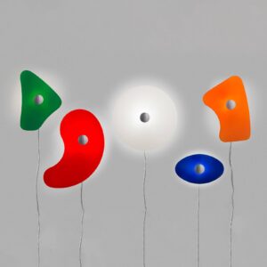 Svítidlo Foscarini oranžová sklo/lakovaný kov