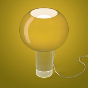 Svítidlo Foscarini žlutozelená foukané sklo/plast