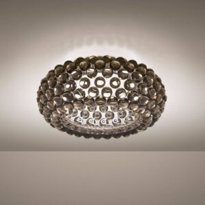 Svítidlo Foscarini kouřově šedá PMMA plast/ocel/hliník