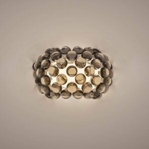 Svítidlo Foscarini kouřově šedá PMMA plast/ocel/hliník