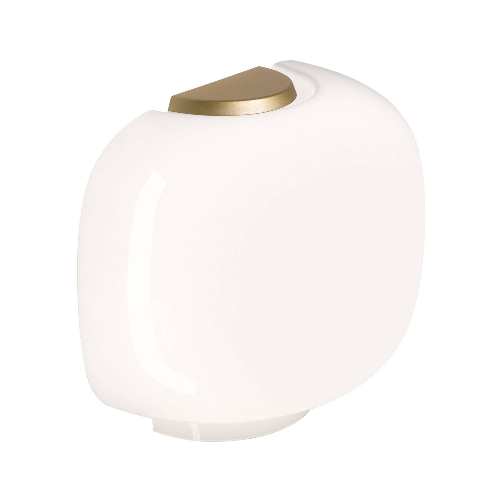 Svítidlo Foscarini opálová/bílá sklo foukané/kov