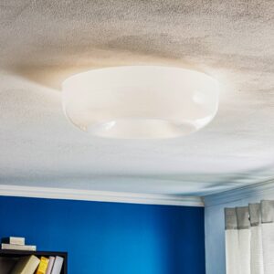 Svítidlo Foscarini bílá sklo foukané/kov