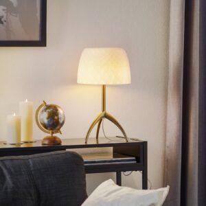 Svítidlo Foscarini šampaňská/bílá ručně foukané sklo/hliník