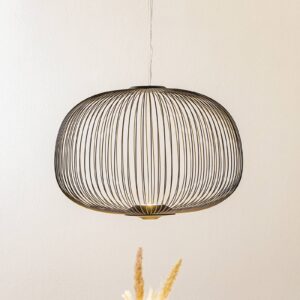 Svítidlo Foscarini černá ocel lakovaná/hliník