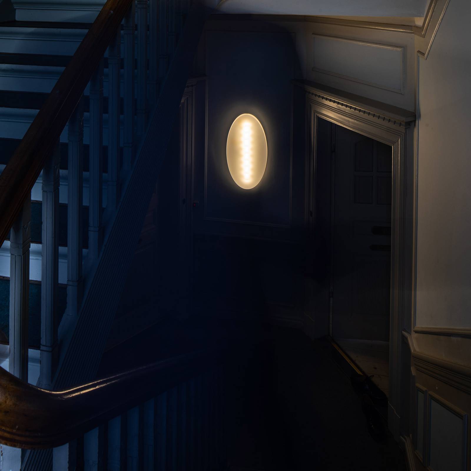 Foscarini MyLight Superficie media nástěnné 46cm, Obývací pokoj / jídelna, PMMA, hliník, 16W, P: 46 cm, L: 29 cm - Image 4