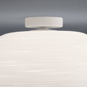 Svítidlo Foscarini bílý satinovaný foukané sklo/kov lakovaný