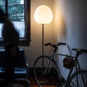 Svítidlo Foscarini bílá satinovaná/grafit sklo foukané/kov