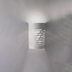 Svítidlo Foscarini bílá kompozitní materiál ze skleněných vláken/kov/hliník