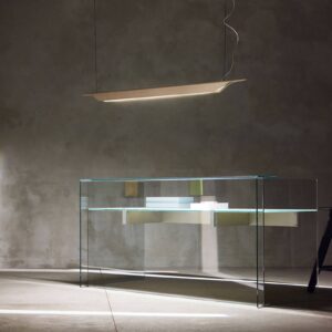 Svítidlo Foscarini světlé dřevo dřevo/plast