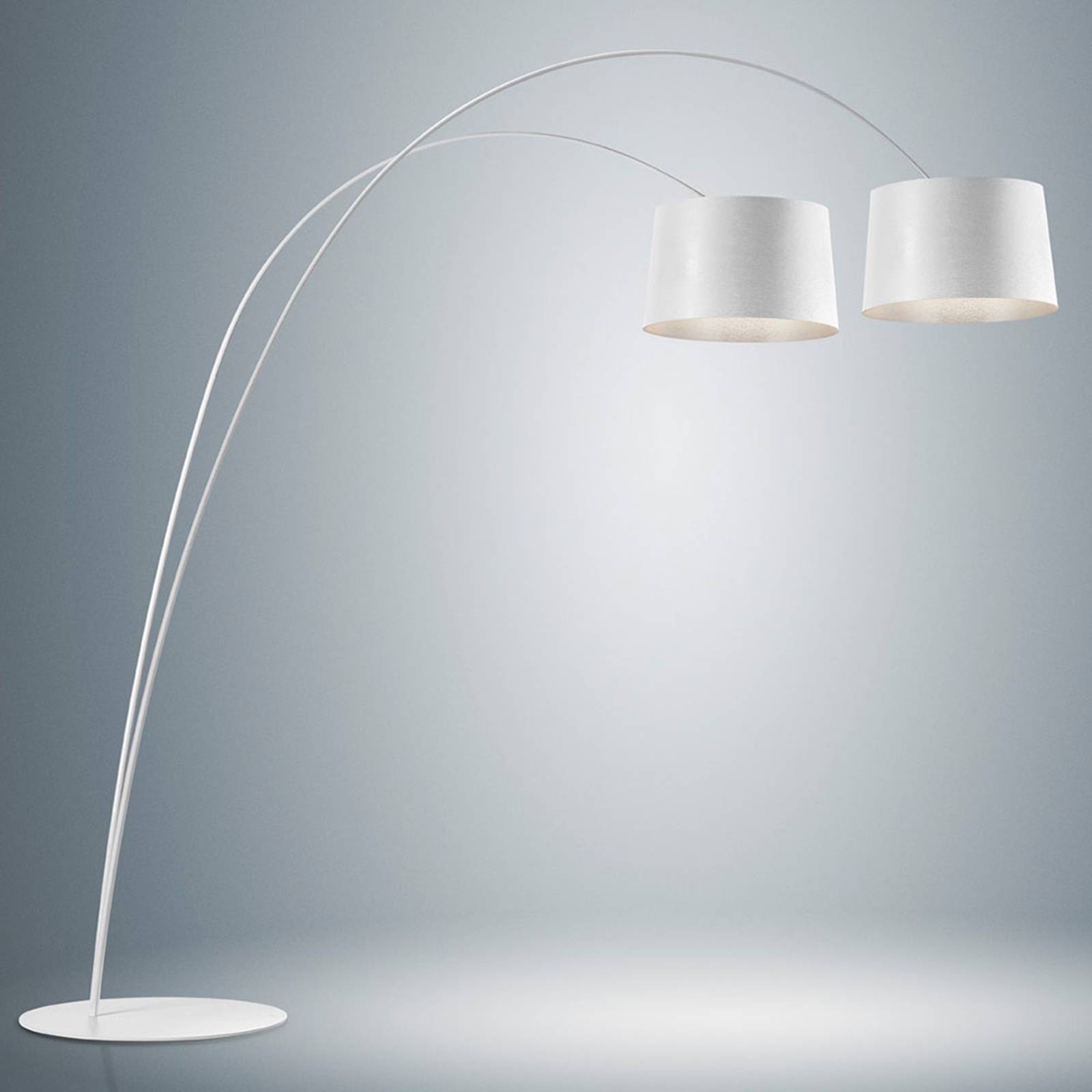 Foscarini Twiggy Elle LED stojací lampa bílá, Obývací pokoj / jídelna, kompozitní materiál ze skleněných vláken, plast, hliník, 28W, K: 267cm - Image 3