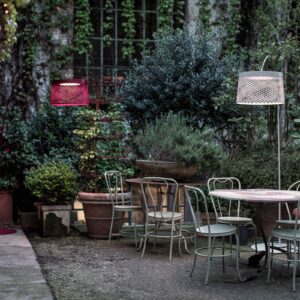 Svítidlo Foscarini šedá kompozitní materiál ze skleněných vláken/PMMA/kov/hliník