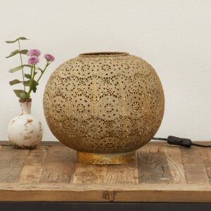 Svítidlo Freelight antická zlatá kov