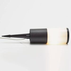 Svítidlo Fumagalli černá; opálová licí pryskyřice/PMMA