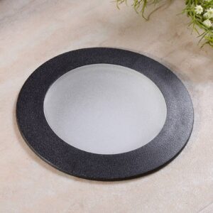 Svítidlo Fumagalli černá/ledová licí pryskyřice/polykarbonát