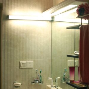 Svítidlo G & L Handels GmbH stříbrná/satinovaná hliník/plast