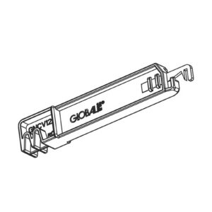 Svítidlo GLOBAL bílé plast