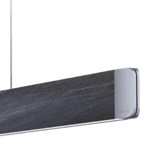 Svítidlo GRIMMEISEN břidlice/stříbrná eloxovaná břidlice/ocelový plech/hliník eloxovaný