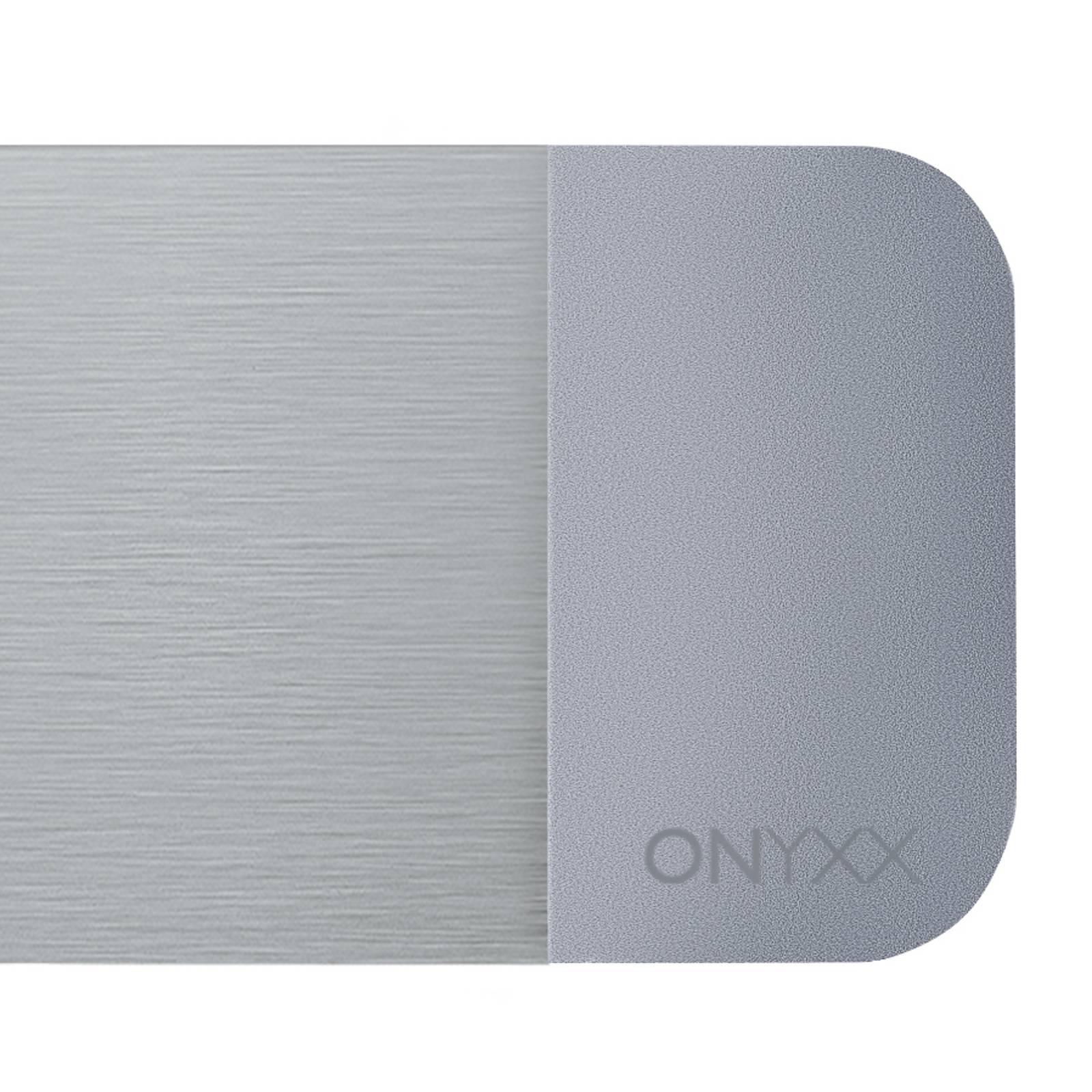 Svítidlo GRIMMEISEN stříbrná matná kartáčovaná/stříbrná eloxovaná kov/ocelový plech/hliník eloxovaný