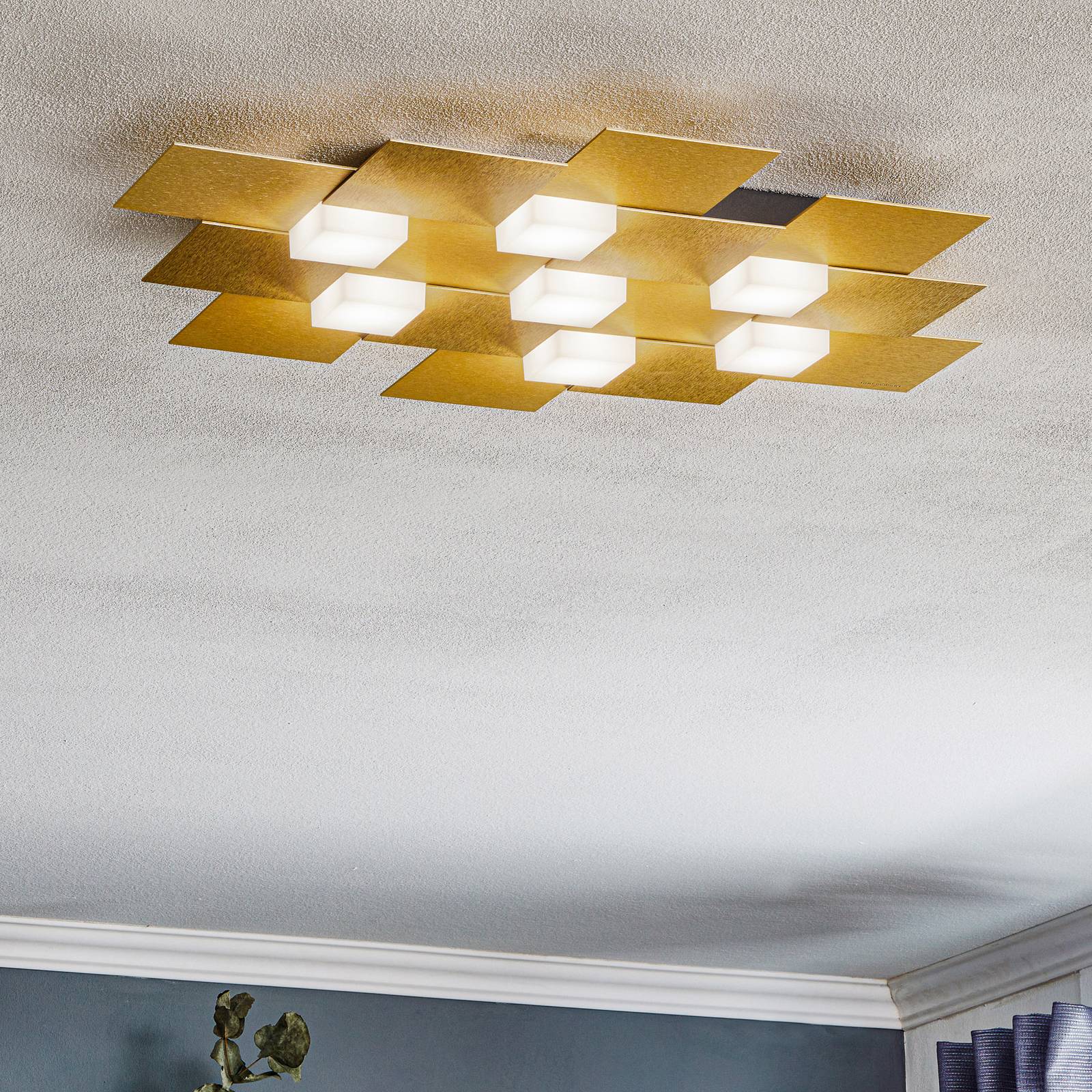 Svítidlo GROSSMANN šampaňská eloxovaná hliník