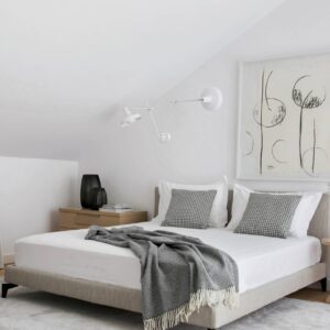 Svítidlo GRUPA bílá ocel/hliník