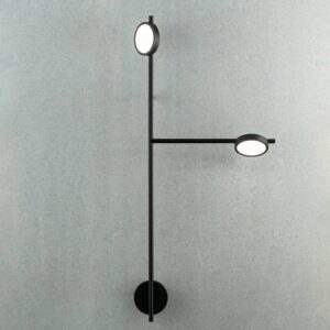 Svítidlo GRUPA černá (RAL 9005) ocel/hliník/PMMA