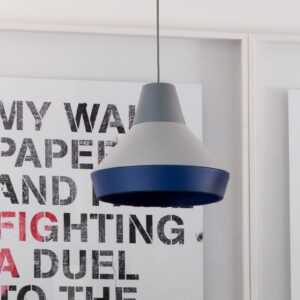 Svítidlo GRUPA šedá/šedá/modrá hliník/PVC