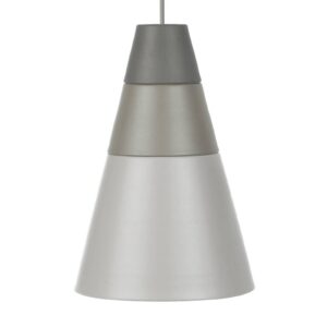 Svítidlo GRUPA šedá hliník/PVC