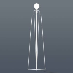 Svítidlo GRUPA bílá/opálová/černá ocel/sklo