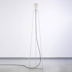 Svítidlo GRUPA bílá/opálová/černá ocel/sklo