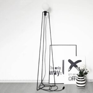 Svítidlo GRUPA černá/opálová/černá ocel/sklo