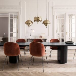 Svítidlo GUBI mosaz lesklá/mosaz ocel