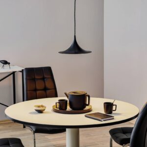 Svítidlo GUBI černé kov