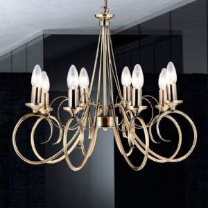 Svítidlo Globo starožitná mosaz kov