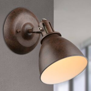 Svítidlo Globo rezavě hnědá kov