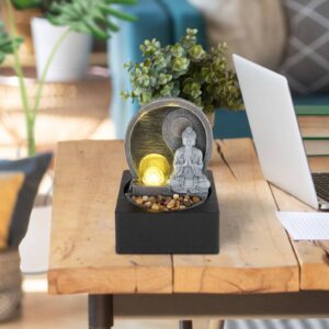 Svítidlo Globo černá/šedá plast