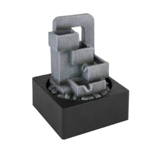 Svítidlo Globo černá/šedá plast