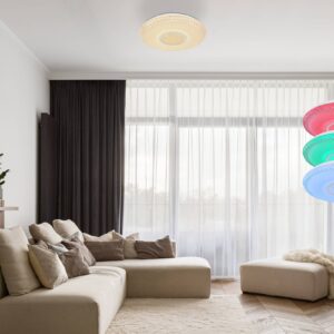 Svítidlo Globo bílý/chrom železo/akryl/chrom