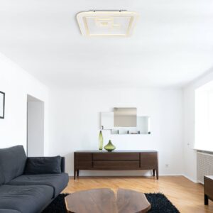 Svítidlo Globo bílý/chrom kov/plast