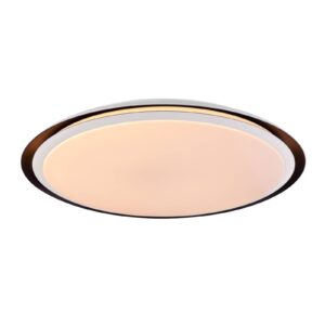 Svítidlo Globo opálová/černá železo/akryl