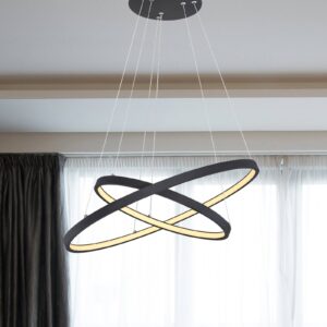 Svítidlo Globo černý; opálový železo/plast