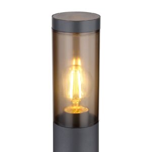 Svítidlo Globo antracit/kouřově šedá nerez/plast