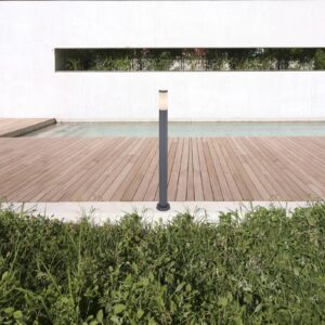 Svítidlo Globo antracit nerez/plast