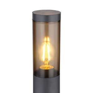 Svítidlo Globo antracit/kouřově šedá nerez/plast