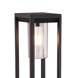 Svítidlo Globo matná černá/čirá hliníkový odlitek/plast