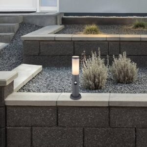 Svítidlo Globo antracit nerez/plast