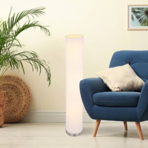 Svítidlo Globo písková/nikl železo/textil