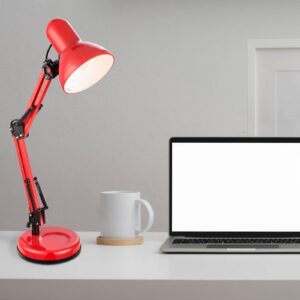 Svítidlo Globo červená železo/plast