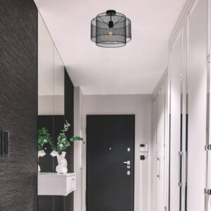 Svítidlo Globo černá kov