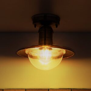 Svítidlo Globo nerez/čirý nerez/plast