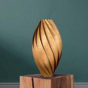 Svítidlo Gofurnit světlé dřevo dřevěná dýha třešeň